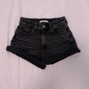 Pacsun Black Mom Jean Shorts Size 22